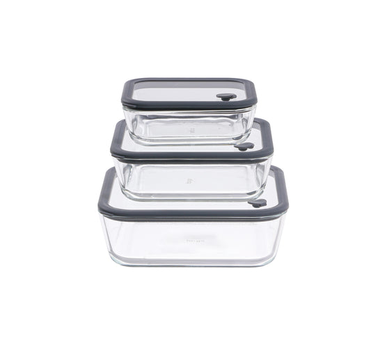 Glass Bakeware & Storage Set Square