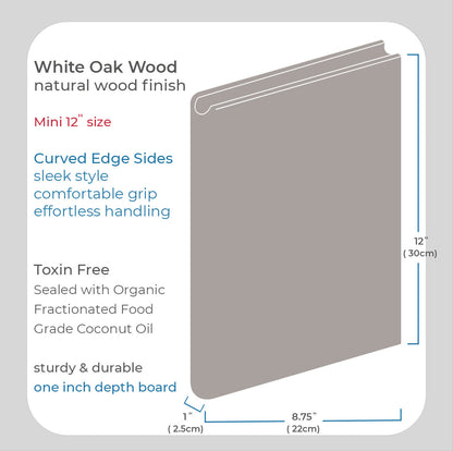 Wooden Chopping Board Mini 12"